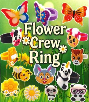 Preview: Blumen und Tier Ringe