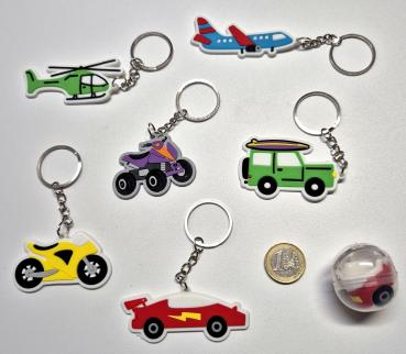 Fahrzeuge an Schlüsselkette