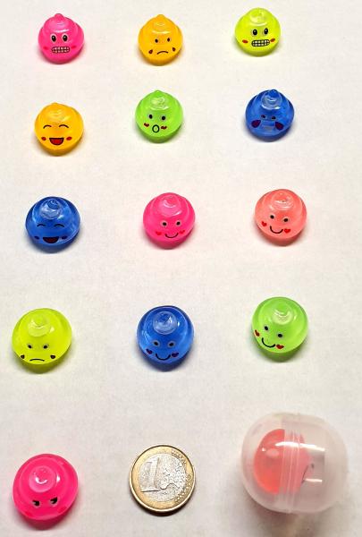 Bleistiftaufsetzer Emoji Poppers